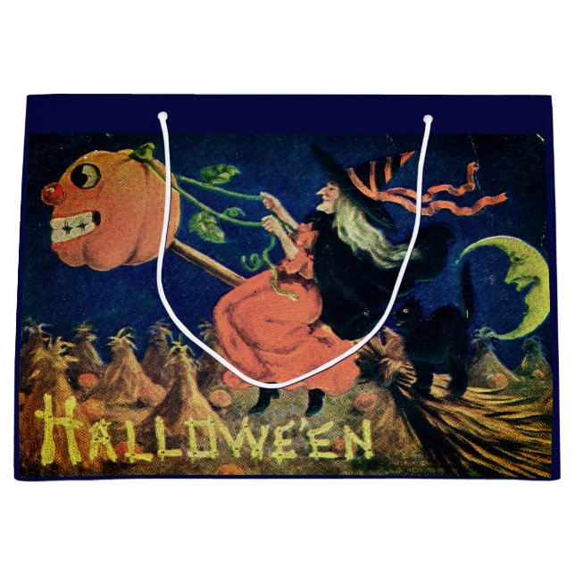 Ein frohes Halloween Große Geschenktüte (Vorderseite)