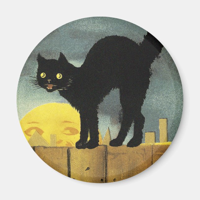 Ein frohes Halloween Magnet (Vorne)