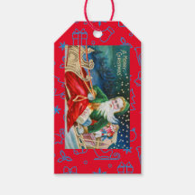 EIN FROHES WEIHNACHTSALTES WEIHNACHTSMANN AUF SCHL
