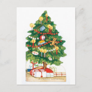 Ein frohes Weihnachtsfest Feiertagspostkarte
