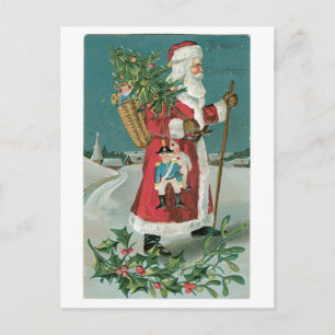 Ein frohes Weihnachtsfest Feiertagspostkarte