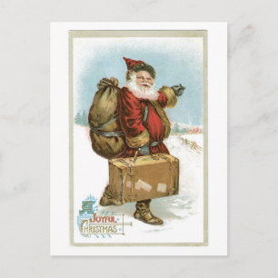 Ein frohes Weihnachtsfest Feiertagspostkarte