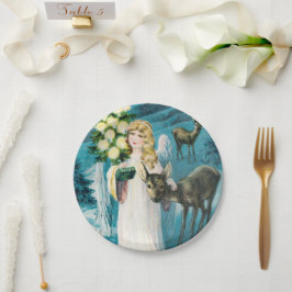 Ein frohes Weihnachtsfest für Teller