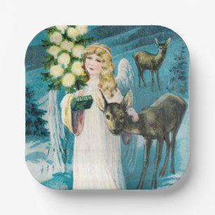 Ein frohes Weihnachtsfest Pappteller