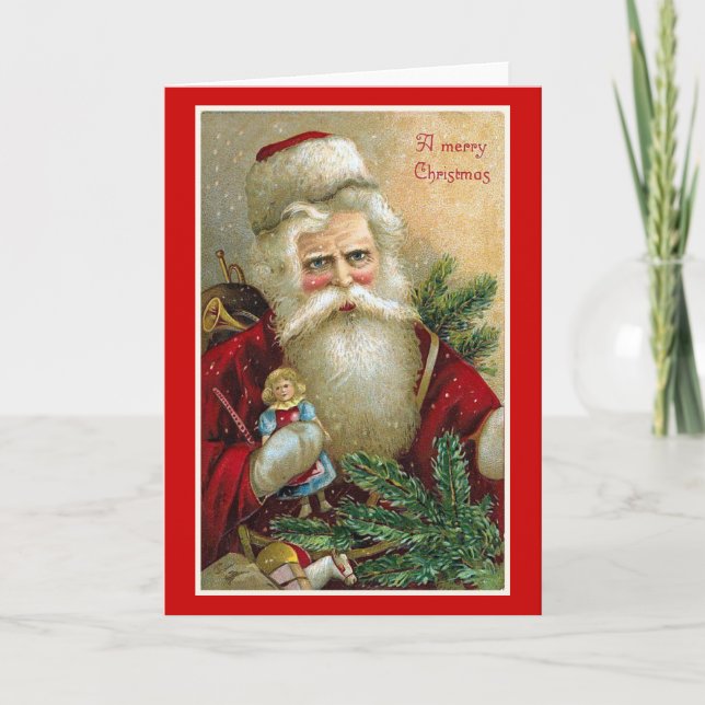 "Ein frohes Weihnachtsfest" Weihnachten (Vorderseite)