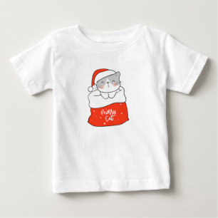 Ein fröhliches Cat-Kleine Geschenk Baby T-shirt