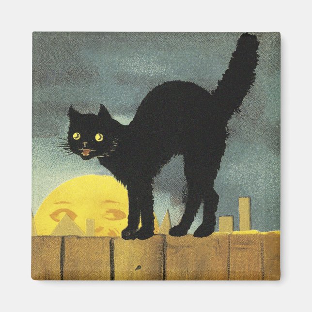 Ein fröhliches Halloween Magnet (Vorne)
