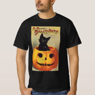 Ein fröhliches Halloween von Ellen Clapsaddle, Vin T-Shirt