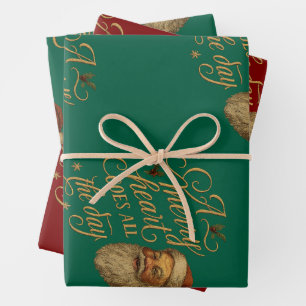 Ein fröhliches Herz geht den ganzen Tag  Geschenkpapier Set