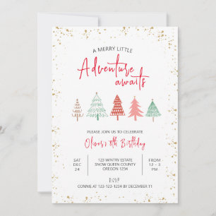 Ein fröhliches kleines Abenteuer erwartet, Junge 8 Einladung