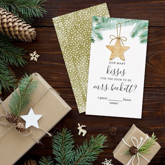 Ein fröhliches kleines Brautparty rät das Kisses-S Begleitkarte (Von Creator hochgeladen)