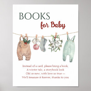 Ein fröhliches kleines Weihnachtskleid Buch für Ba Poster