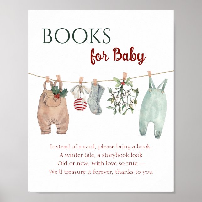 Ein fröhliches kleines Weihnachtskleid Buch für Ba Poster (Vorne)