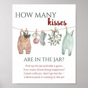 Ein fröhliches kleines Weihnachtskleid Wie viele K Poster