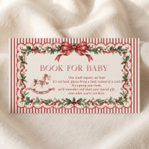 Ein fröhliches Weihnachten Baby Shower Buch für Ba