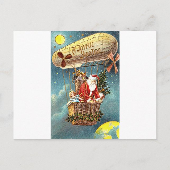 Ein fröhliches Weihnachten Postkarte (Vorderseite)