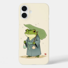 Ein Frosch und sein Sohn iPhone 16 Plus Hülle