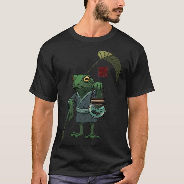 Ein Frosch und sein Sohn T-Shirt (Vorderseite)