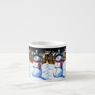 EIN FROSTY CHRISTMAVE ESPRESSOTASSE