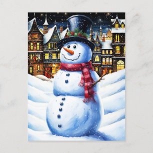 EIN FROSTY CHRISTMAVE POSTKARTE