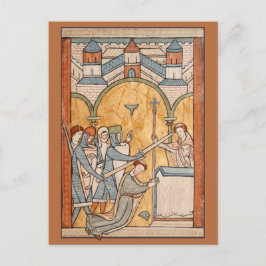 Ein früheres Martyrium von St. Thomas Becket in Ar Postkarte