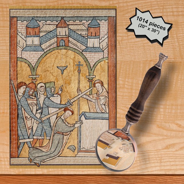 Ein früheres Martyrium von St. Thomas Becket in Ar Puzzle (Von Creator hochgeladen)