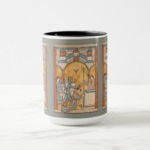 Ein frühes Martyrium von St. Thomas Becket auf ein Tasse
