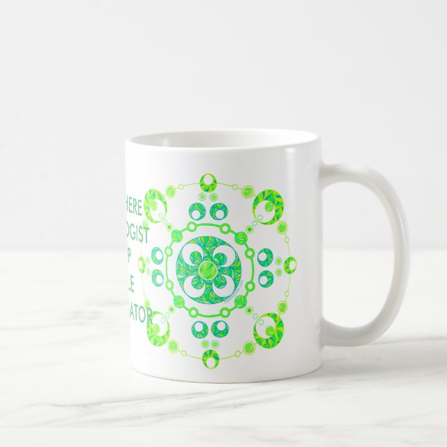 Ein Frühlings-Ernte-Kreis Paranormal Tasse (Rechts)