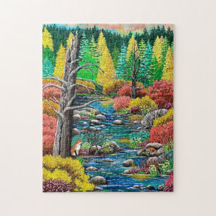 Ein Fuchsiger Herbst Puzzle