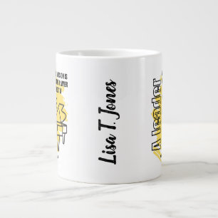 Ein Führer ohne Vision Jumbo-Tasse