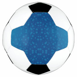 Ein Fußballdesign mit Schwarz und Weiß Fußball