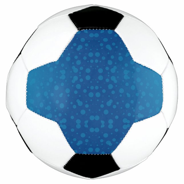 Ein Fußballdesign mit Schwarz und Weiß Fußball (Vorderseite)