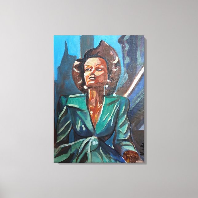 Ein Futuremark Leinwanddruck (Vorderseite)