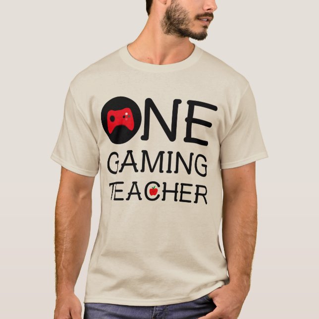 Ein Gaming-Lehrer T-Shirt (Vorderseite)