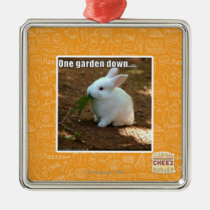 Ein Garten Down� Ornament Aus Metall