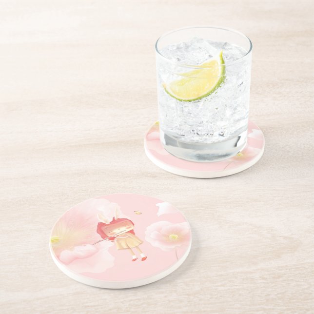 Ein Garten im Herzen Getränkeuntersetzer (Seite)