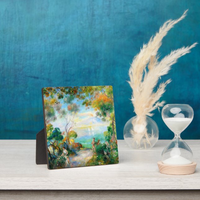 Ein Garten in Sorrento, August Renoir Fotoplatte (InSitu)