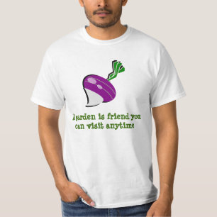 Ein Garten ist Freund. niedliche Rübegartenarbeit T-Shirt