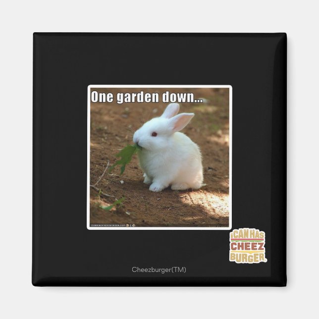 Ein Garten � Magnet (Vorne)
