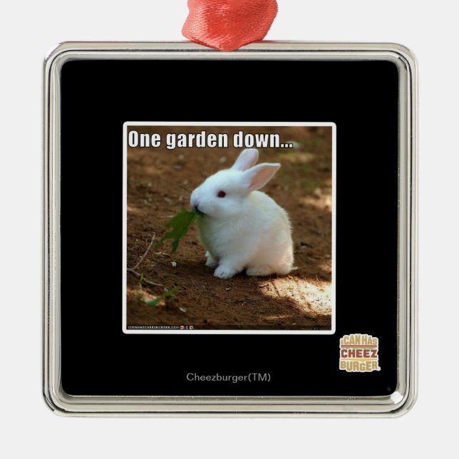 Ein Garten � Ornament Aus Metall (Vorne)