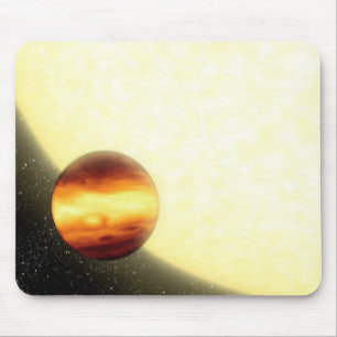 Ein Gas-riesiger Planet, der sehr nahes in Umlauf Mousepad