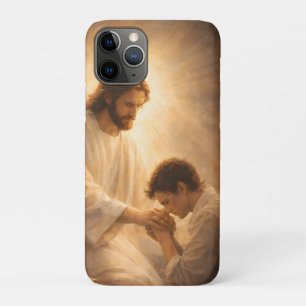 Ein Gebet auf Knien mit Jesus Case-Mate iPhone Hülle