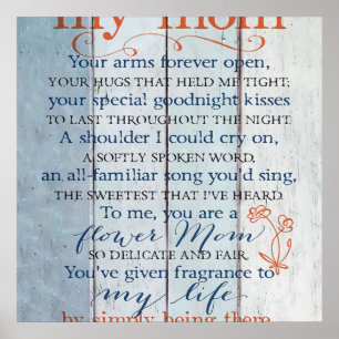 Ein Gebet für meine Mama Poster