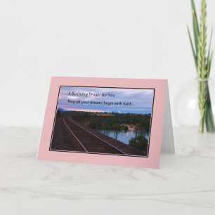 Ein Geburtstagsgebet für Sie Karte