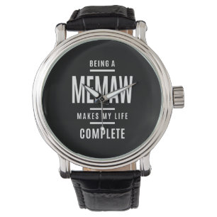 Ein Gedächtnis macht mein Leben zu einem vollendet Armbanduhr