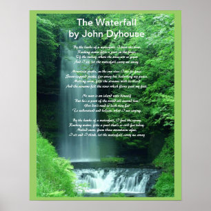 Ein Gedicht: Der Wasserfall Poster