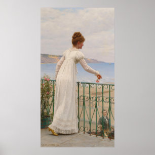 Ein Gefallen - Edmund Blair Leighton Poster