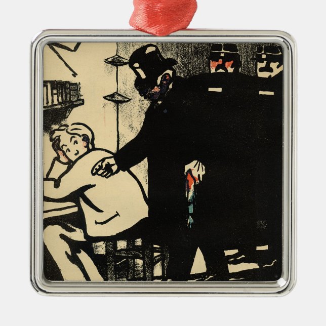 Ein Gefangener wird von den Verbrechen verbannt Ornament Aus Metall (Vorne)