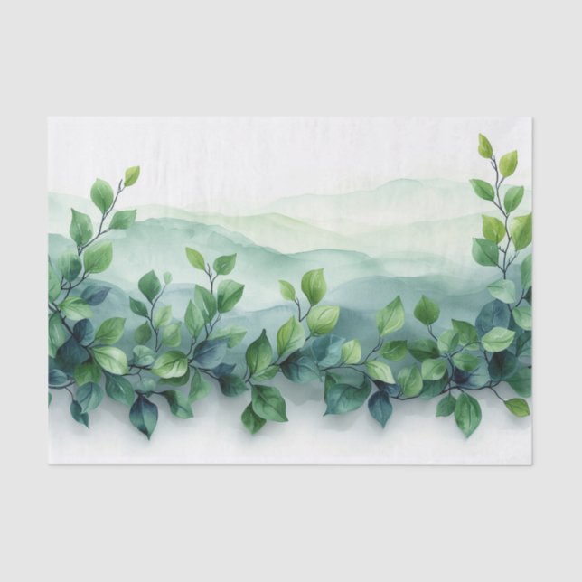 Ein gefleckter Wein Seidenpapier (Vorderseite)