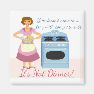 Ein gefrorenes Abendessen bedeutet Abendessen Magnet